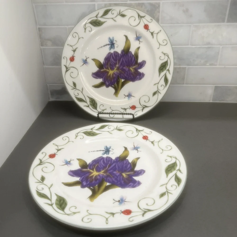 2-Botanical Garden Purple Iris 10.5